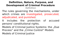 Criminal Procedure .pptx